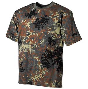Maskáčové tričko BW flecktarn S