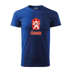 Tričko ČSSR modré S