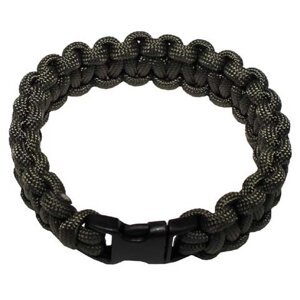 Náramok Paracord olive 1,9cm M
