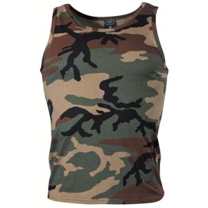 Tielko US army 100% bavlna woodland XL