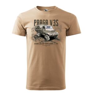 Tričko PRAGA V3S púštne L