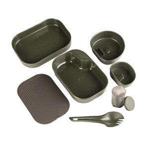Kempingový stravovací set Wildo 7-dielny olive