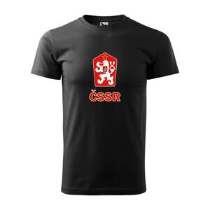 Tričko ČSSR čierne XXL