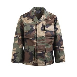 Blúza maskáčová detská woodland XXL
