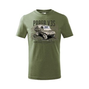 Tričko detské PRAGA V3S olive 146cm / 10 rokov