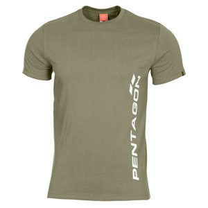 Tričko Pentagon Vertical olive S