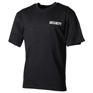 Tričko čierne Security XL