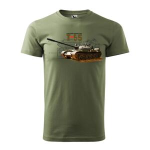 Tričko TANK T-55 olive S