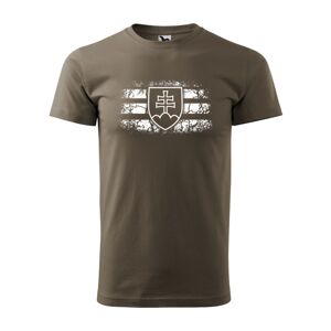 Tričko SVK znak hnedé XXXL