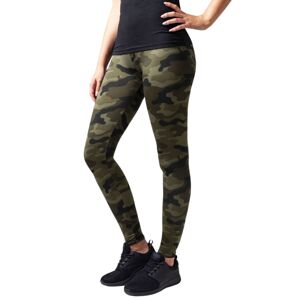 Maskáčové legíny Urban Classic woodland XL