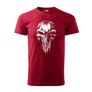 Tričko Skull 2.0 červené L