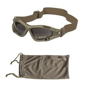 Taktické okuliare Commando Air Pro Smoke olive