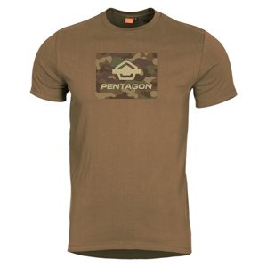 Tričko Pentagon Spot Camo coyote L