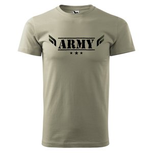 Tričko ARMY svetlo-zelené L