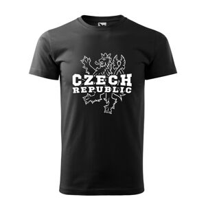 Tričko Czech Republic čierne L