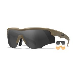 Taktické okuliare WileyX Rogue Comm TAN smoke/clear/rust