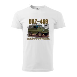 Tričko UAZ-469 biele XL