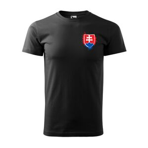 Tričko Slovenský Znak čierne XL