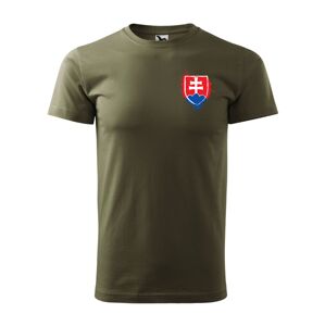 Tričko Slovenský Znak zelené XL