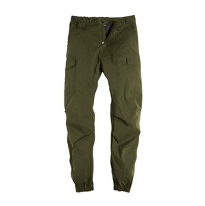Nohavice Vintage Industries Clyde olive XL