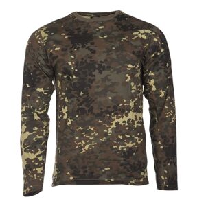 Tričko Mil-Tec flecktarn dlhý rukáv XL