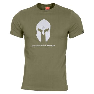 Tričko Pentagon Spartan Helmet olive XL