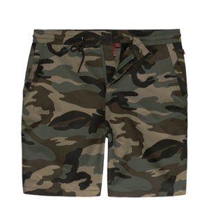Kraťasy Vintage Industries Eton woodland S