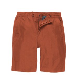 Kraťasy Vintage Industries Eton oranžové XL