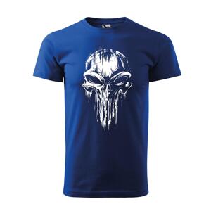 Tričko Skull 2.0 royal blue XL