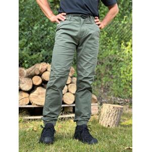 Nohavice Nolan Vintage Industries olive 29”