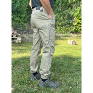 Nohavice Nolan Vintage Industries dark khaki 34”