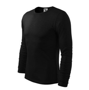 Nátelník Fit-T dlhý rukáv čierny M