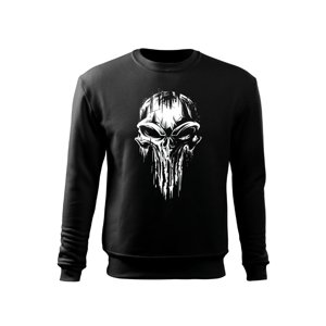 Mikina Skull 2.0 čierna XXL