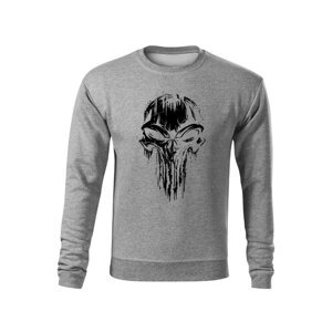 Mikina Skull 2.0 šedá L