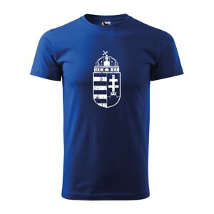 Tričko Maďarský znak royal blue XXL