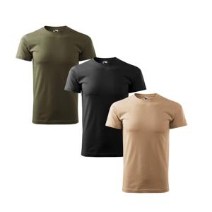 Tričko Basic 3Pack L