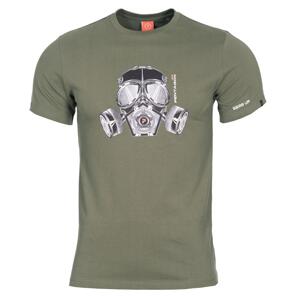 Tričko Pentagon Gas-Mask olive XXL