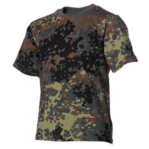 Tričko detské 100% bavlna flecktarn veľkosť 158/164