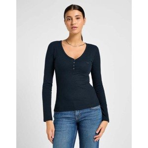 Lee LS HENLEY UNIONALL BLK  UNIONALL BLK