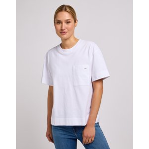 Lee POCKET TEE BRIGHT WHITE  BRIGHT WHITE