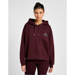 Lee LOGO HOODIE VELVET BEET  VELVET BEET
