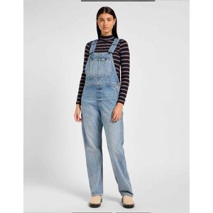 Lee STRAIGHT BIB BLUE GLIMMER  BLUE GLIMMER