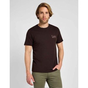 Lee MEDIUM WOBBLY LEE TEE ESPRESSO  ESPRESSO