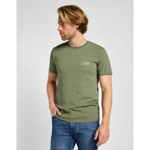 Lee MEDIUM WOBBLY LEE TEE MERCANTILE GREEN  MERCANTILE GREEN