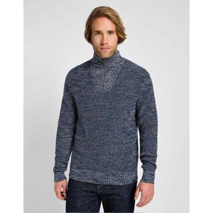 Lee HALF ZIP KNIT MOOD INDIGO  MOOD INDIGO