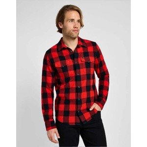 Lee CLEAN WESTERN SHIRT TRUE RED  TRUE RED