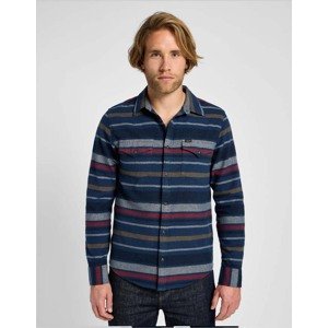 Lee CLEAN WESTERN SHIRT MOOD INDIGO  MOOD INDIGO