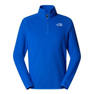 The North Face PÁNSKA MIKINA 100 GLACIER 1/4 ZIP - EU  HERO BLUE - modrá