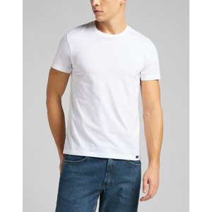 Lee TWIN PACK CREW WHITE  WHITE
