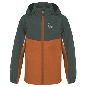 Hannah BRONS JR II balzam green/burnt orange Veľkosť: 158/164 detská bunda